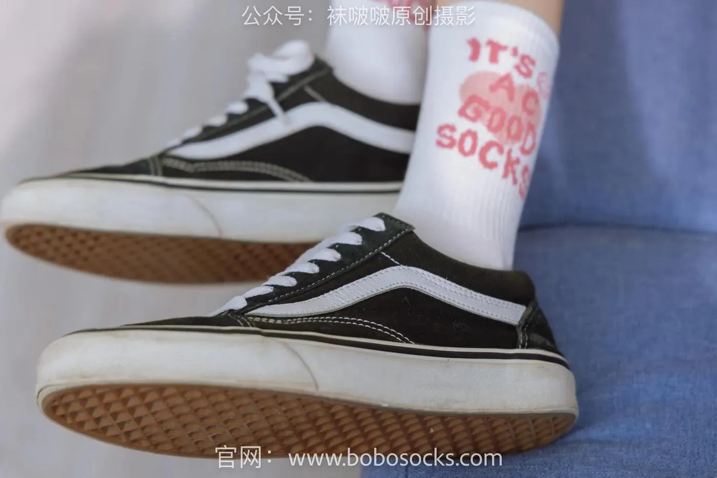 [BoBoSocks袜啵啵]NO.143 稚予-匡威板鞋、vans帆布鞋、两双白棉袜 [166P]插图8